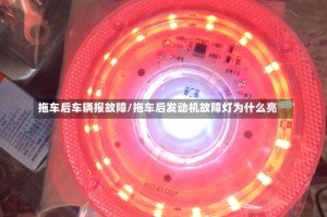 拖车后车辆报故障/拖车后发动机故障灯为什么亮