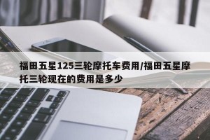 福田五星125三轮摩托车费用/福田五星摩托三轮现在的费用是多少