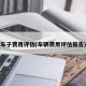 车子费用评估(车辆费用评估报告)