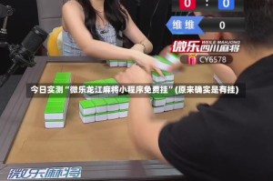 今日实测“微乐龙江麻将小程序免费挂”(原来确实是有挂)